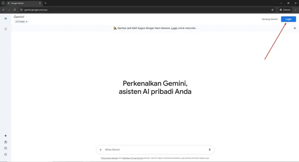 Cara Menggunakan Gemini