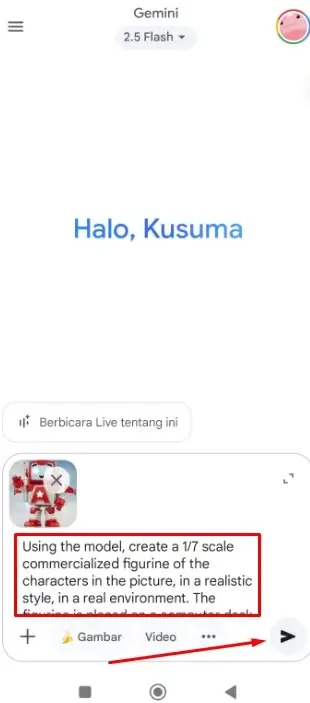 Cara Menggunakan Gemini