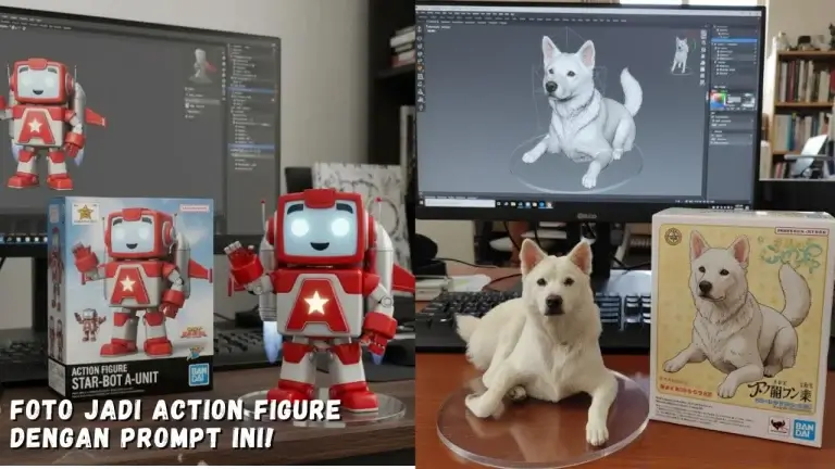 Prompt Membuat Foto Jadi Action Figure 3D di Gemini